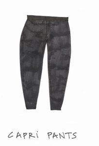 Pantalon Capri (feutre sur papier) - Daisy de Villeneuve