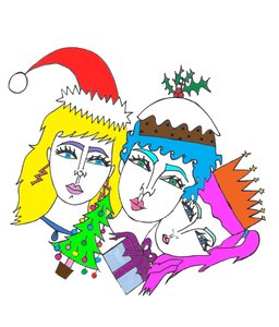 Noël, 2018 (feutre sur papier)