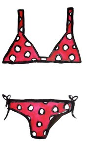 Bikini à pois - Daisy de Villeneuve