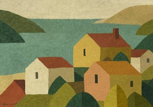 Village côtier paisible - Dan Hobday