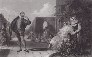 Malvolio, La Nuit des Rois - Daniel (after) Maclise