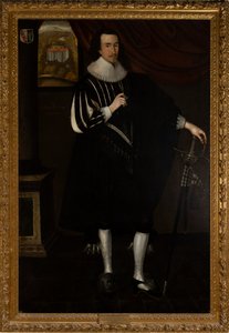 Sir Edward Bisshopp Kt, 2e Bt. de Parham (1602-1649) - Daniel (circle of) Mytens