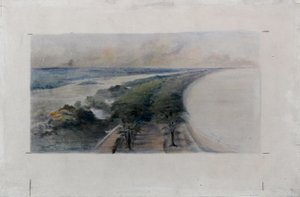South Shore Park, Chicago, Illinois, esquisse de design, vers 1896