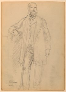 Dessin, Président Chester A. Arth, 1884