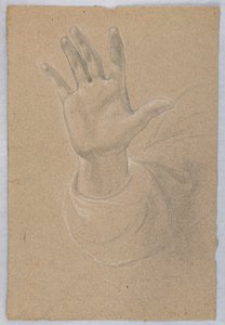 Dessin, étude pour "Early Christia", 1839-40