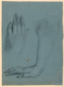 Dessin, étude pour "Le rêve de Mercy", 1857 - Daniel Huntington