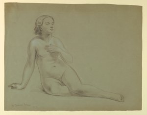 Femme nue, étude pour "Le Rêve de la Miséricorde"