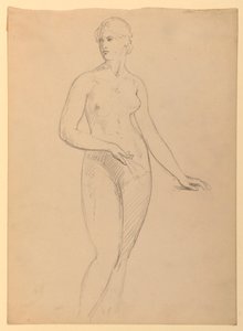 Femme nue, étude pour le portrait de Mme Henry Schieffelin