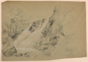 Chutes de Goodrich, rivière Ellis, New Hampshire - Daniel Huntington
