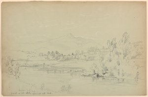 Mont Chocorua, Depuis le Ruisseau - Daniel Huntington