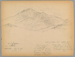 Mont Lafayette depuis Oak Hill, Littleton, New Hampshire