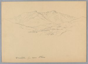 Mont Mansfield près de Stowe, Vermont