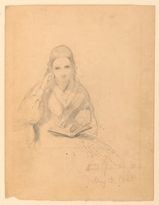 Étude de Portrait de Mlle Elliott - Daniel Huntington