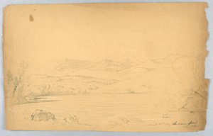 Montagnes Sandwich et étang Chocorua