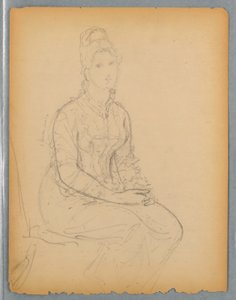 Femme assise