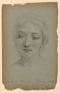 Croquis de Carolina Palombo, étude pour "La fille de l
