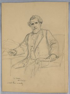 Étude pour le portrait de Charles J. Martin - Daniel Huntington