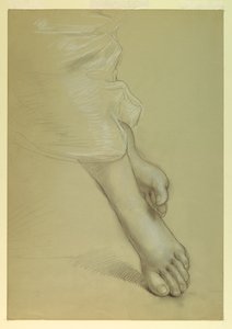 Étude de pieds pour "Justice et Paix" - Daniel Huntington