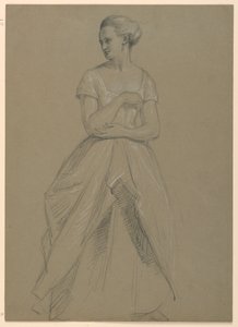 Étude de Mme Bingham pour "The Republican Court" (Jour de réception de Lady Washington)