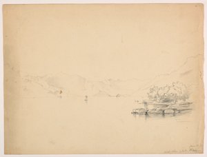 Rive ouest du lac de Brienz, Suisse - Daniel Huntington