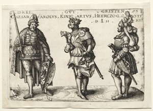 Trois chrétiens dignes - Daniel I Hopfer