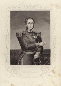Amiral Havelin (gravure) - Daniel John. Pound