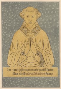 Plaque de laiton pour un recteur de l