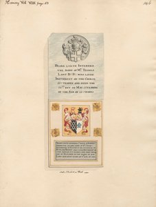 Mémorial à Thomas Lant et à Robert Harington de l