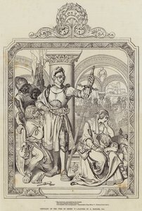 Chevalerie du Temps de Henri V - Daniel Maclise