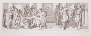 La Captivité de Harold annoncée à Guillaume de Normandie, qui est informé que Guy de Ponthieu demande une rançon pour lui, de 