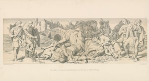 La mort de Tostig et Harold Hardrada, après la bataille de Stamford Bridge