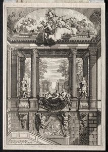 Escalier au Palais de Voorst en Hollande - Daniel Marot