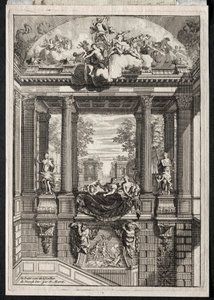 Escalier au palais de Voorst en Hollande - Daniel Marot