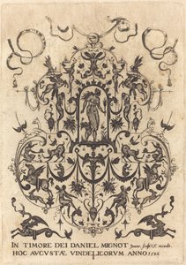 Page de titre : Grand pendentif, Vénus et Amour au centre