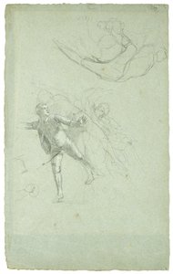 Étude pour Le Siège de Gibraltar (Étude pour une Figure sur un Canon dans le Longboat), 1785-1786 - Daniel Mytens