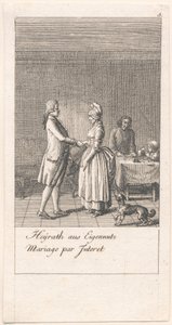 Motifs de mariage et leurs conséquences. Bl. 3 - Daniel Nikolaus Chodowiecki