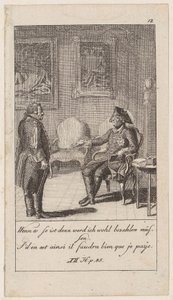 Planche 12 pour « Anecdotes et traits de caractère de Frédéric II, roi de Prusse » - Daniel Nikolaus Chodowiecki