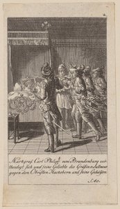 Feuille 2 de la série « Histoire du Brandebourg » - Daniel Nikolaus Chodowiecki