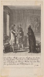 Planche 4 de la série « Histoire du Brandebourg » - Daniel Nikolaus Chodowiecki