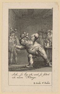 Planche 4 pour le « Roi Henri IV » de Shakespeare - Daniel Nikolaus Chodowiecki