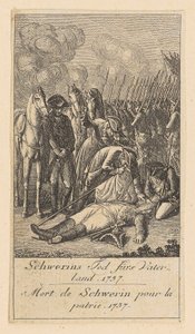 Planche 5 des « Scènes de guerre brandebourgeoises » - Daniel Nikolaus Chodowiecki