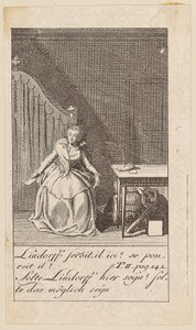 Planche 8 pour «Karoline von Lichtfield» - Daniel Nikolaus Chodowiecki