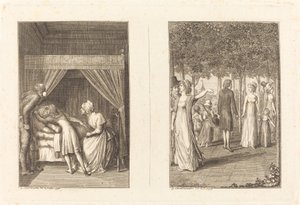 Illustrations de La Fontaine - Daniel Nikolaus Chodowiecki