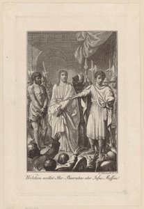 Jésus et Barabbas devant Pilate - Daniel Nikolaus Chodowiecki