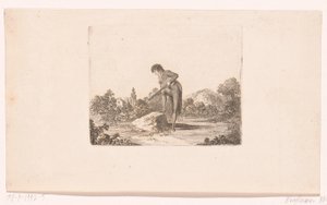 M. de Vollange joue de la guitare