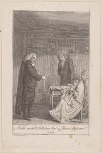 Le pasteur de Morkendorf embarrasse Minchen, planche 5 de la série «L