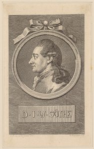 Portrait de Johann Wolfgang Goethe - Daniel Nikolaus Chodowiecki