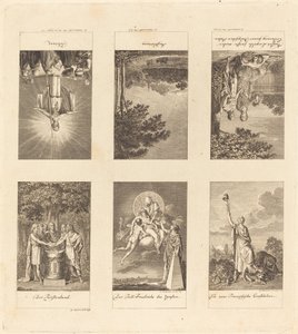 Six grands événements de 1780-1790 - Daniel Nikolaus Chodowiecki