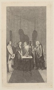 Gravure de titre pour « Carl von Carlsberg » de Salzmann, deuxième partie - Daniel Nikolaus Chodowiecki
