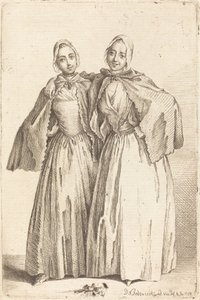 Deux dames debout (Demoiselles Quantin)